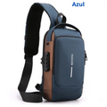 Bolsa Slim Bag™ - Mochila Anti-Furto com Senha USB